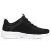 Skechers Dynamight 2.0 Cushioning Mesh Synthetic Leather Low Top Running Shoes Women Sneaker Black Green 149547-BKAQ