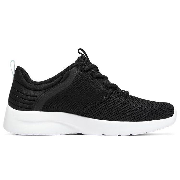 Skechers Dynamight 2.0 Cushioning Mesh Synthetic Leather Low Top Running Shoes Women Sneaker Black Green 149547-BKAQ