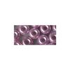 Perle en verre ciré Grand trou 9mm Orchidée 14 pièces