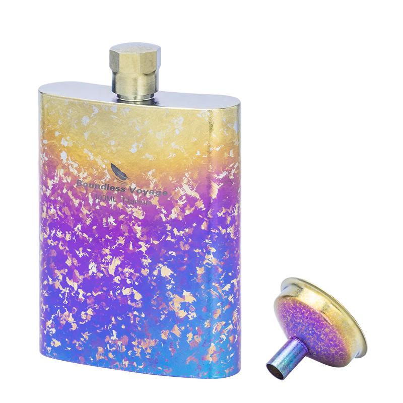 Colorful Camping Pocket Mini Hip Flask