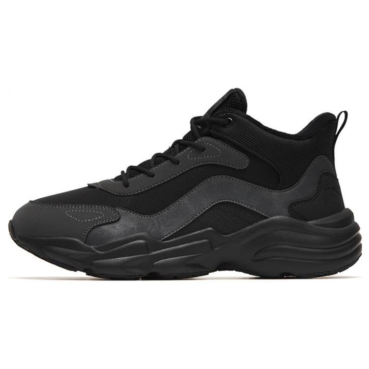 ANTA Walker Mid  Black Grey  Men s 112248984-1 EU 41
