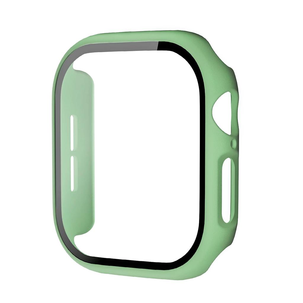 Tempered Glass+Cover For Apple Watch 10 42mm 46mm Matte Hard PC bumper Screen Protector Case iWatch series 10 42/46 Accessories
