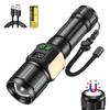 Strong Wolf White Laser Zoom Flashlight