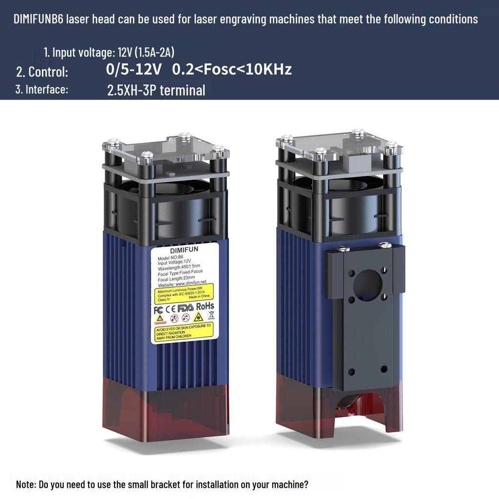 Laser Engraving & Cutting Machine with Laser Head Module for DIY Marking & Printing