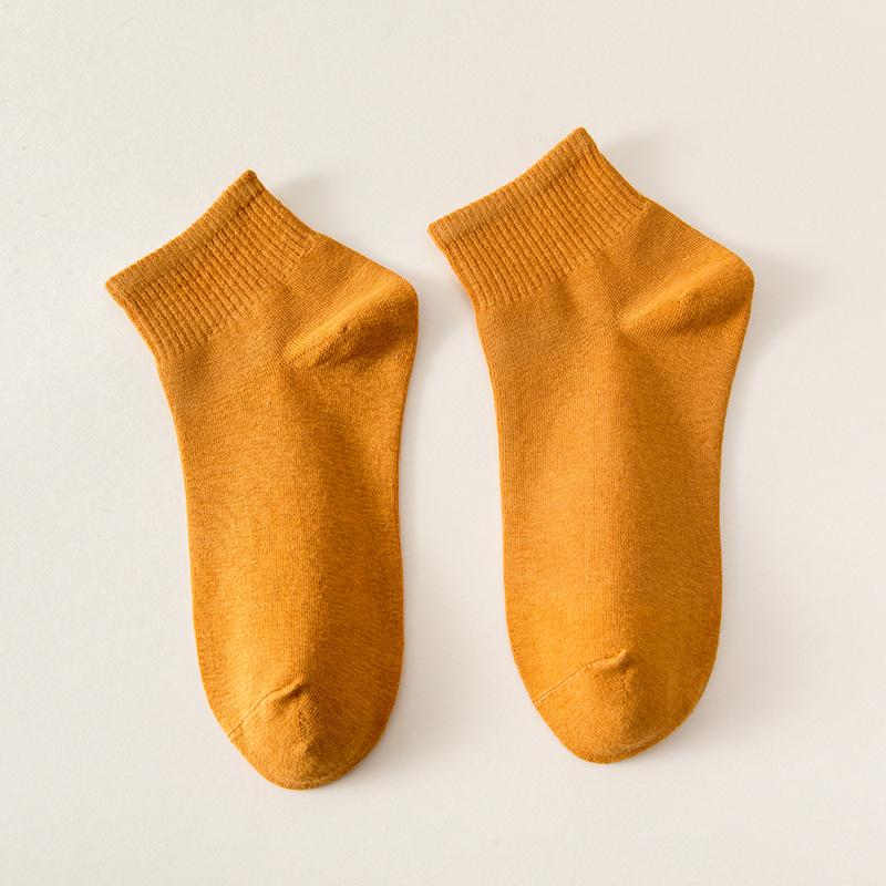 Men's Summer Thin Cotton Ankle Socks: Breathable, Sweat-Absorbing, Anti-Odor Low-Cut Sports Socks