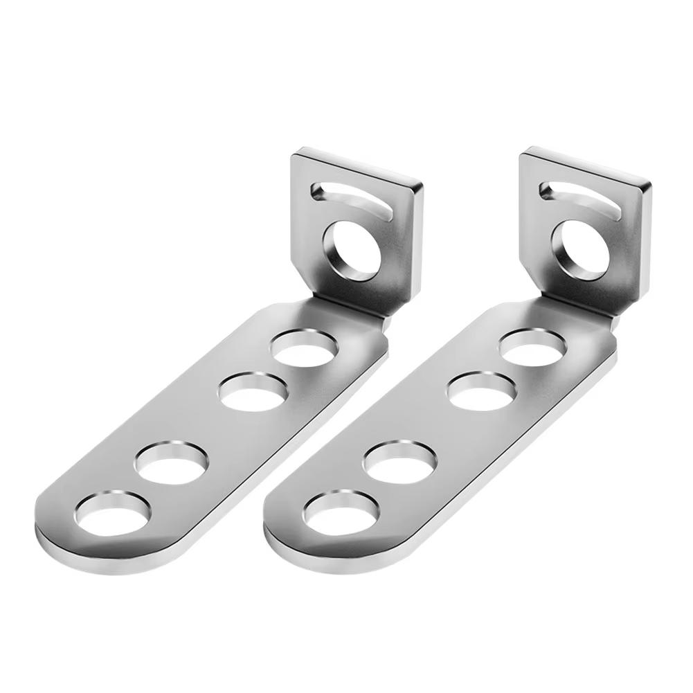 8mm Stainless Steel Motorcycle Spotlight Mounting Bracket Auxiliary Headlight Fog Light Holder Mount Frame For Cafe Racer Bobber