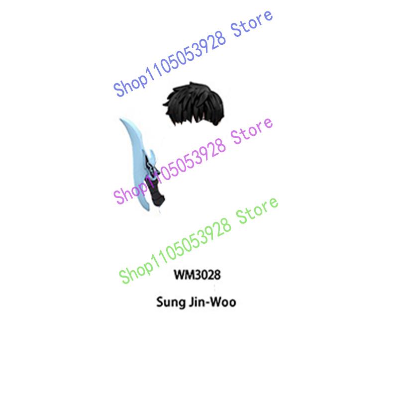 Non-Toxic Wm Blocks Wm6220 Wm6221 Anime Cartoon Tv Solo Leaving S Hunter Sung Beru Shadow Soldiers Building Blocks For Kids Collect Gifts