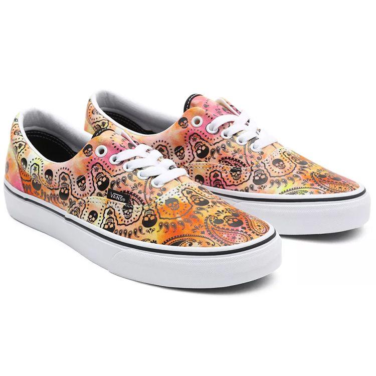 Vans Era Bandana Unisex Sneakers Multi-Color Tie-Dye Orange VN0A54F14FK