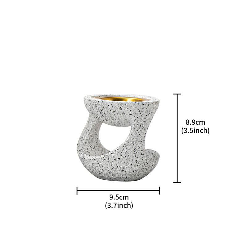 

Modern Creative Resin Hanging Pot Shaped Incense Burner Home Desktop Decorative Ornament for Aromatherapy & Tabletop Decoration