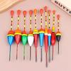 10Pcs Sensitivity Fishing Accessories 4.5/3/2.5/2.0/1.2/0.8/0.6G Light Stick Floats Fishing Floats Set Fishing Bobber Stick