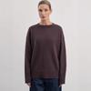 Stilvoller Damen-Strickpullover mit lockerem Schnitt: Europäisch & Amerikanisch Herbst/Winter Rundhals Einfarbig