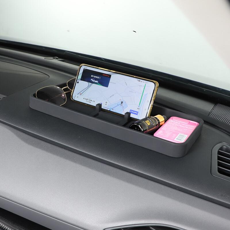 Car Front Dashboard Storage Box Tray Trim For Subaru Crosstrek 2024+