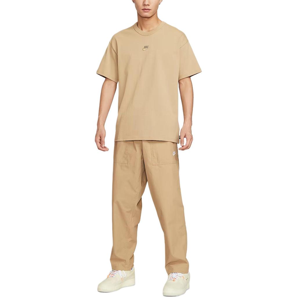 Nike Club Casual Pants Men's Apricot Tea Brown/White Moderate Other FN3097-298