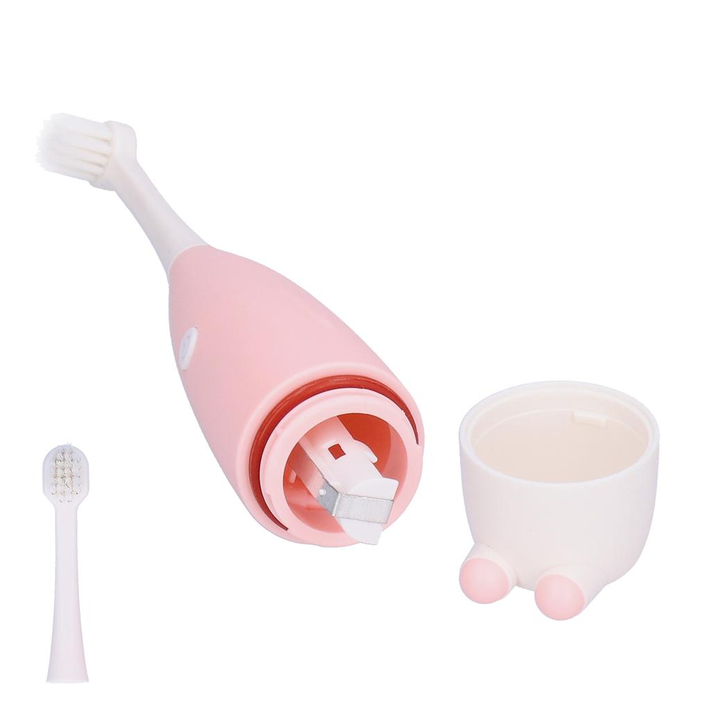 Toddler Electric Toothbrush Kids Plastic Cleaning Toothbrushes Battery Powered Toothbrush