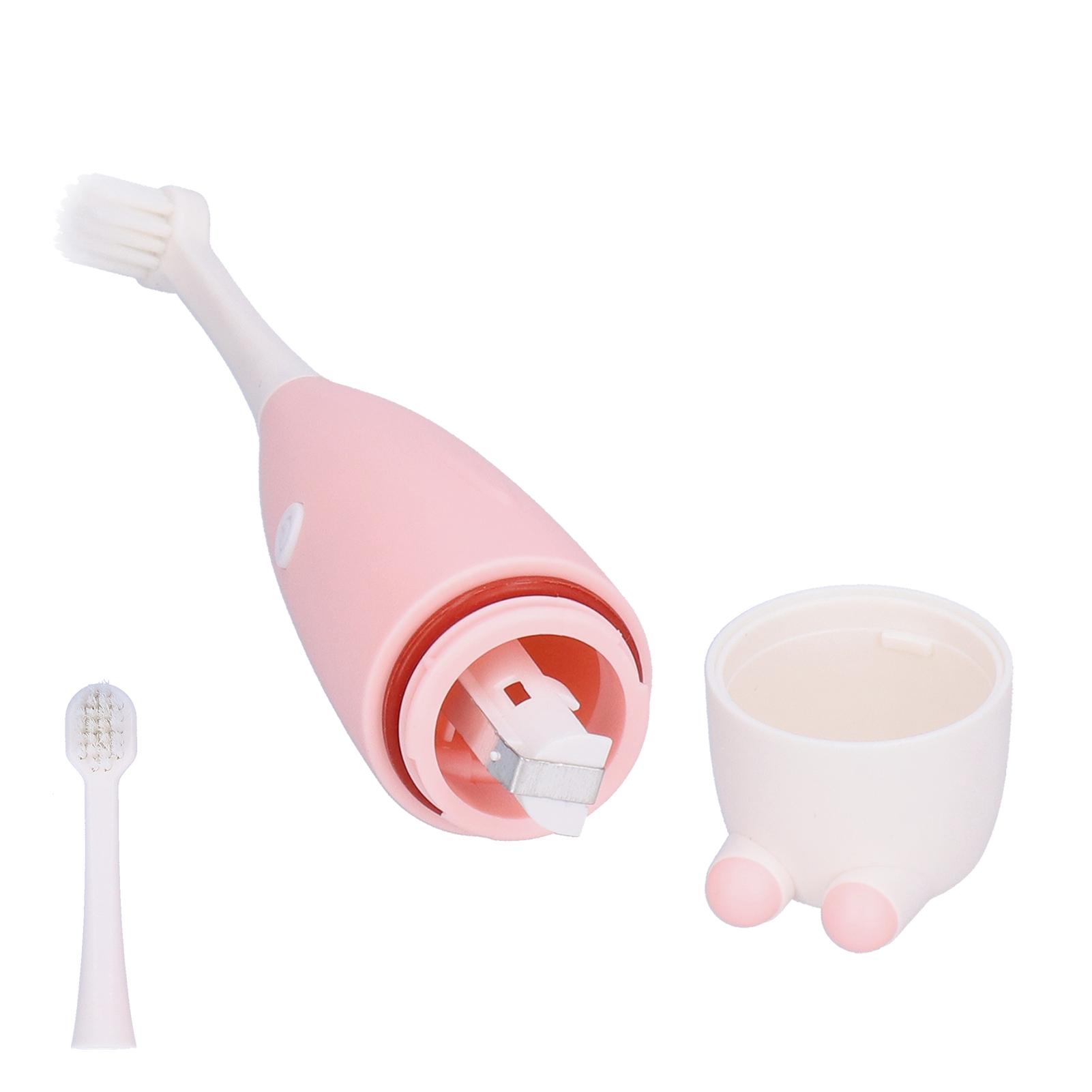 

Toddler Electric Toothbrush Kids Plastic Cleaning Toothbrushes Battery Powered Toothbrush