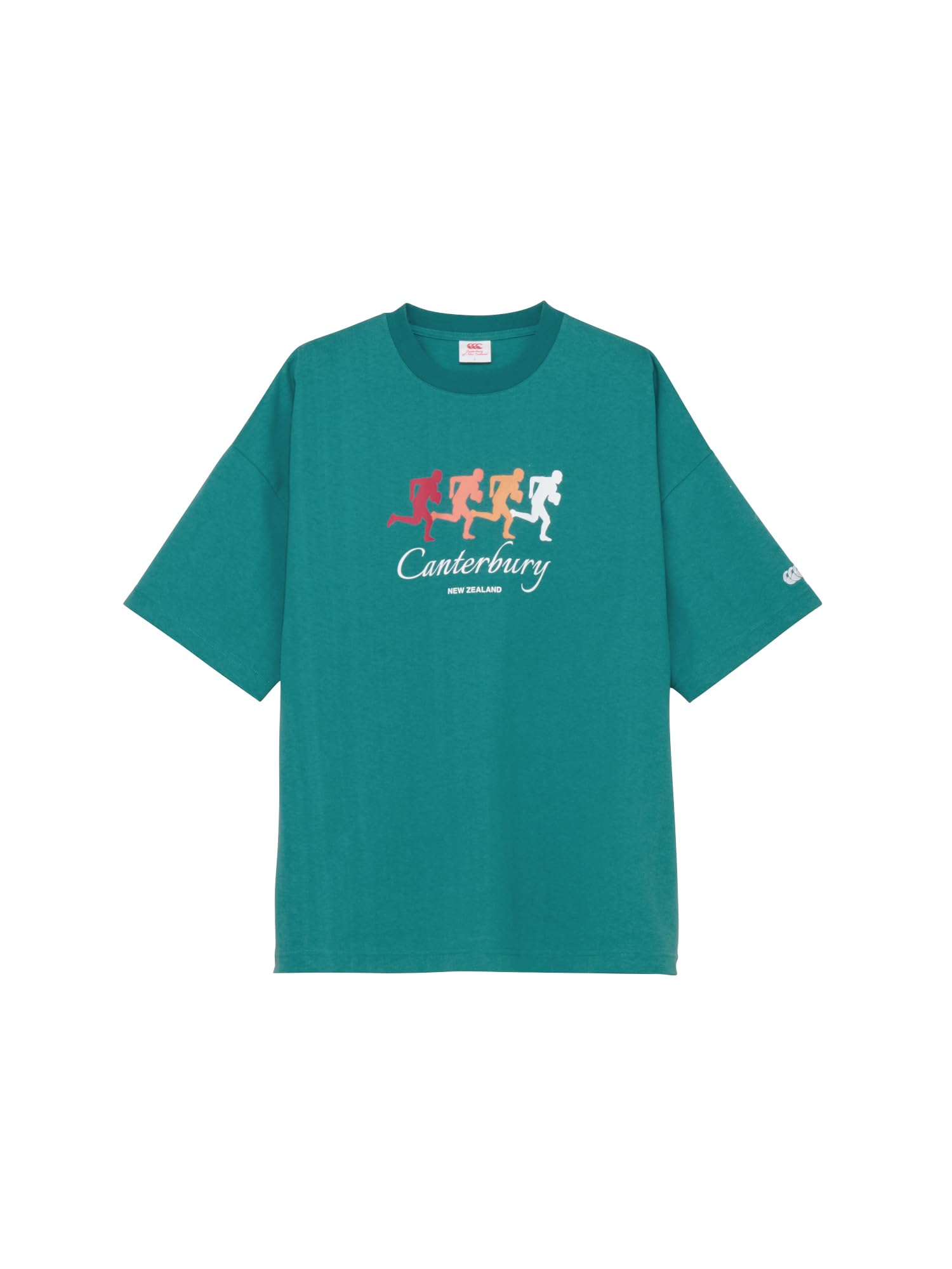

Canterbury Heavy Crew Tee, Unisex, Jade, Size L, Short Sleeve T-Shirt