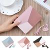 Color Block Damen Geldbörse Schlanker Kartenhalter Geldbörse Bifold Mini Geldbörse mit Ausweisfenster Reißverschluss Münzfach für Reisen Arbeit Tägliche Nutzung
