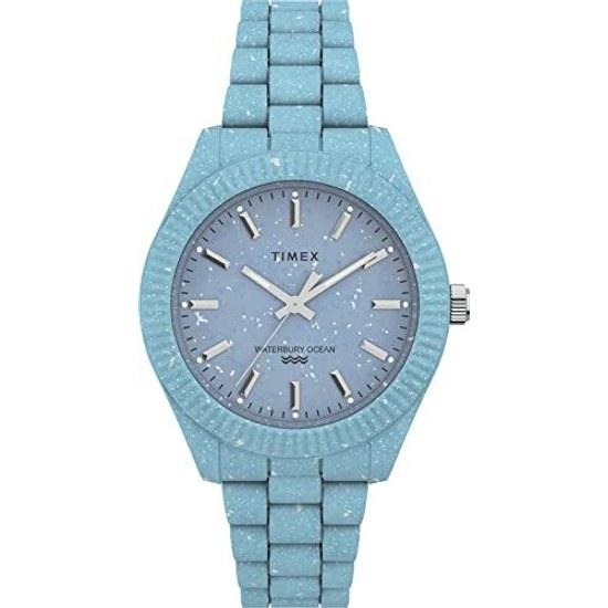 TIMEX Waterbury Ocean 37MM TW2V33200 Unisex Quartz Blue Sustainable Watch