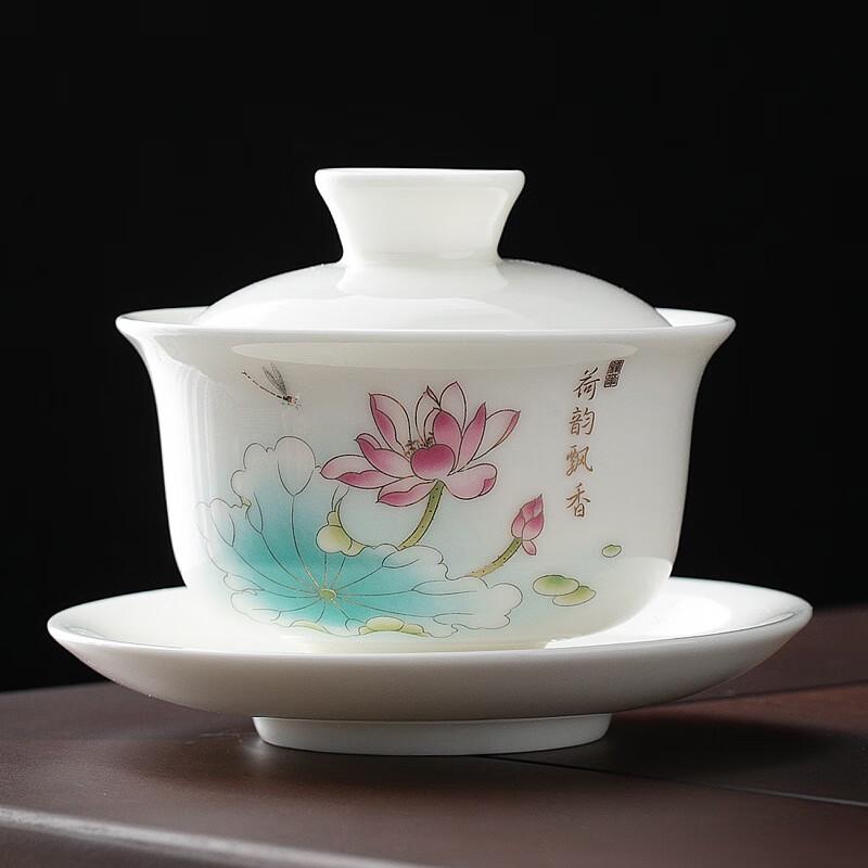 Dehua White Porcelain Gaiwan Tea Bowl