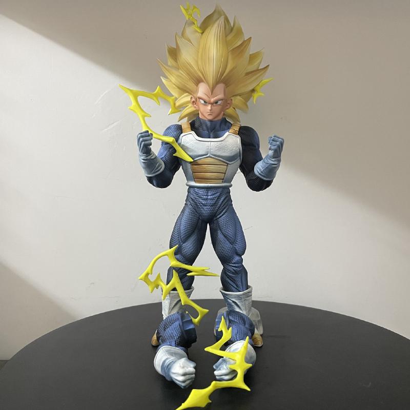 31cm Dragon Ball Z Vegeta Action Figure Anime DBZ Super Saiyan Figurine Model Manga HY SSJ3 Toys Collectible Figuras GK Statue