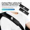 AAABT1 Car Seat Belt Cover Shoulder Protective Cushion Pad Auto Accessorie For Skoda octavia a5 a4 mk1 2 fabia superb rapid mk3 yeti