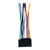 Car Stereo Radio 16 Pin Male Plug for Sony JVC Radio Music Player Cable Audio Player Adapter Wiring Harness Connector