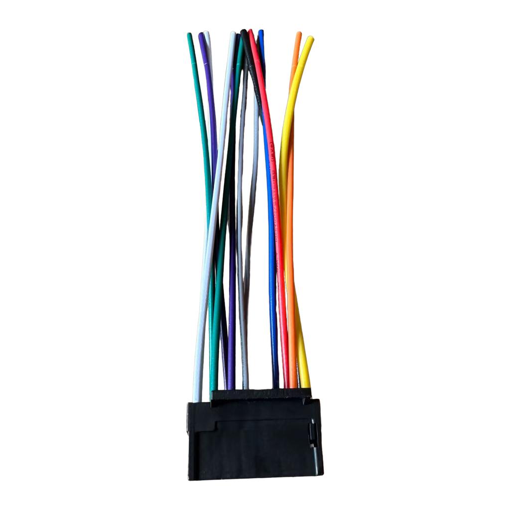 Car Stereo Radio 16 Pin Male Plug for Sony JVC Radio Music Player Cable Audio Player Adapter Wiring Harness Connector