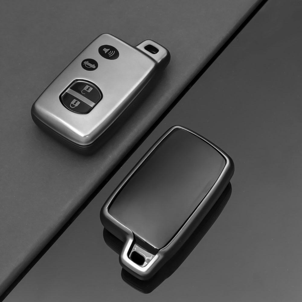 2/3/4 Buttons TPU Car Key Case for Toyota Aqua RAV4 Land Cruiser Camry Prado Corolla Prius Cover Keyless Remote Fob 2013 2014