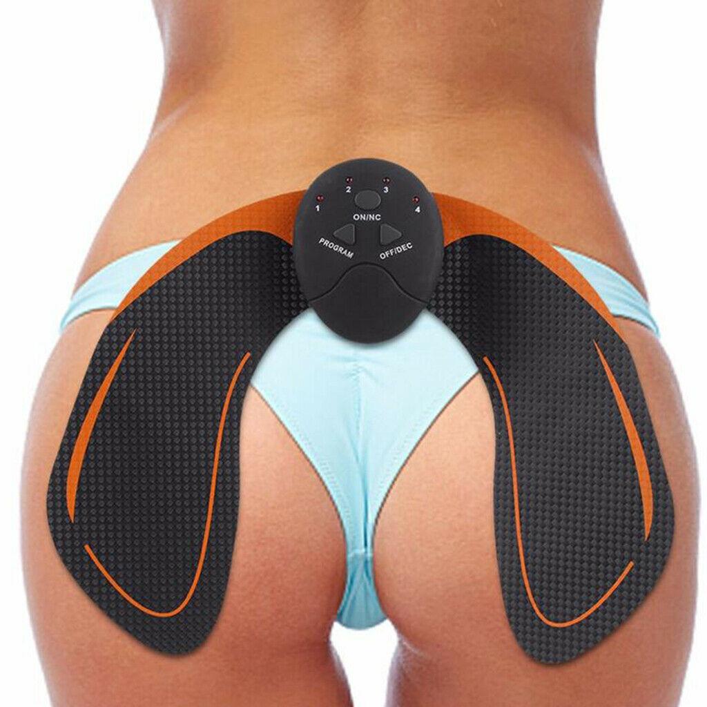 Ems Butt Lifting Trainer For Men And Women Pu Material Portable Fitness Device