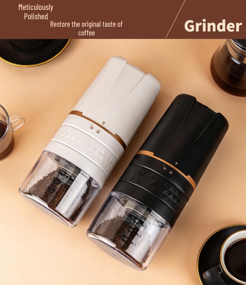 Portable USB Rechargeable Electric Coffee Grinder for Home Use