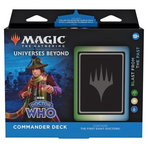 Magic the Gathering Колода Командира Доктор Кто, Вторжение из прошлого, Английская версия, Коллекционная карта MTG, Wizards of the Coast, D23630000