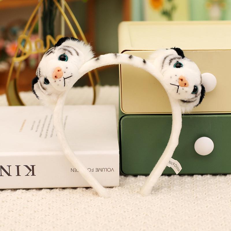 Animal Desene Animate Coadă de Tigru Laba Jucărie de Pluș Dinozaur Leopard Mănuși Bandană Păpușă Recuzită de Performanță pentru Copii