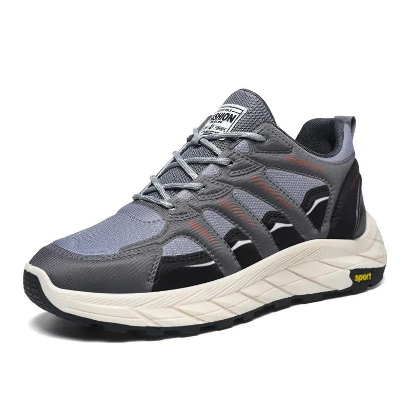 New Men Sport Shoes Comfor Non-slip Men Casual Sneakers Outdoor Platform Jogging Shoes Fashion Designer Men Tenis Shoes Sneaker