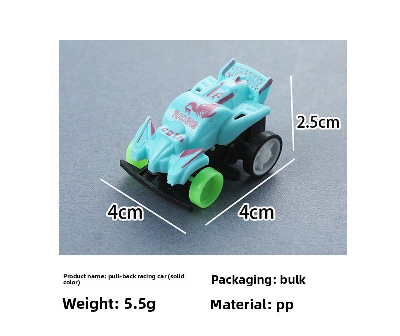 Press Mini Kids Racing Toy With Pushforward Action For Brain Development