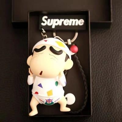 Cartoon Crayon Shin-chan Car Keychain Cute Fashion Backpack Camera Pendant Girls Accessories Holiday Present Kids Anime Toys