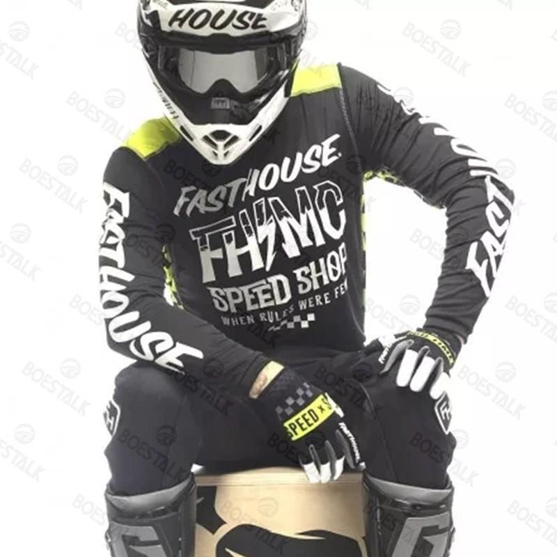 

FASTHOUSE Men s Motocross Sports T-Shirt Mountain Bike MTB Downhill Suit 4XL