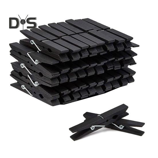 

50 шт. деревянных прищепок для фотографий, прочный захват, компактный размер, портативные, прочные, для творчества, красочные прищепки для фотографий