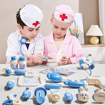 Familien Rollenspiel Arztkoffer – Medizinisches Spielzeug für Kinder mit Stethoskop, Brille & Werkzeugen, Lustiges Rollenspiel Geschenk