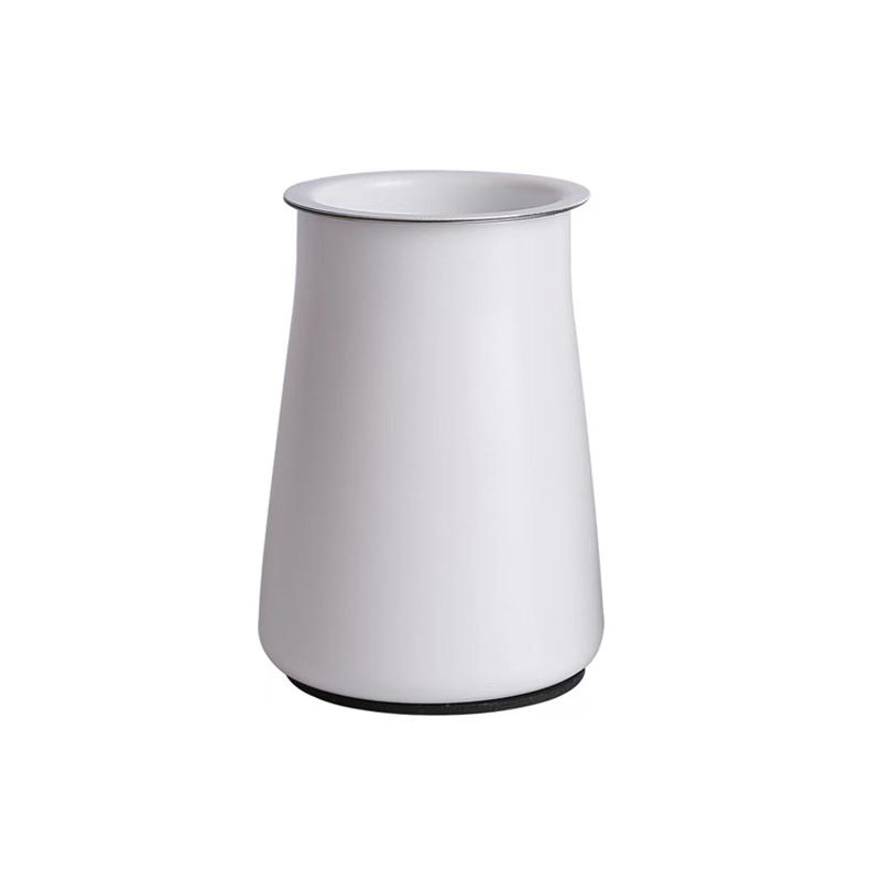 

Фильтр для кофейного порошка 3 в 1, чашка для порошка, сито для кофейного порошка из нержавеющей стали с крышкой, кофемолка, чашка для порошка, инструмент для заваривания кофе белый