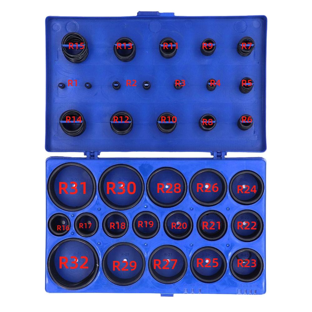 419PCS Durable Rubber O Rings Practical Sealing Washer Rings Portable Hybrid O Rings Faucets