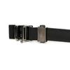 Daks Black Check Buckle Leather Automatic Belt Dbbe0f761bk