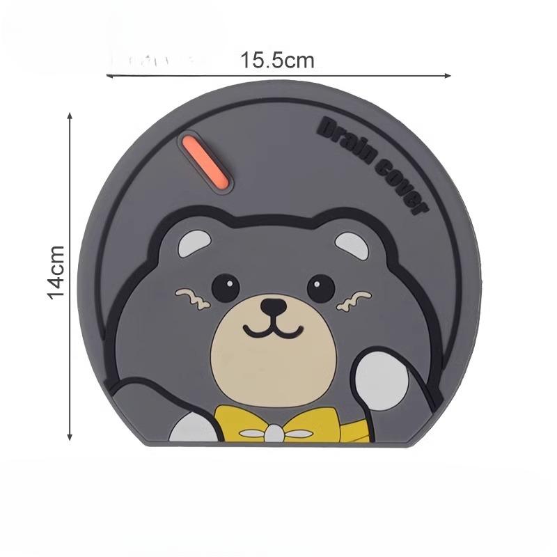 

Трап для пола Устройство против запаха Силиконовая прокладка Герметизация канализации Защитная от запаха силиконовая крышка Крышка для герметизации трапа серый