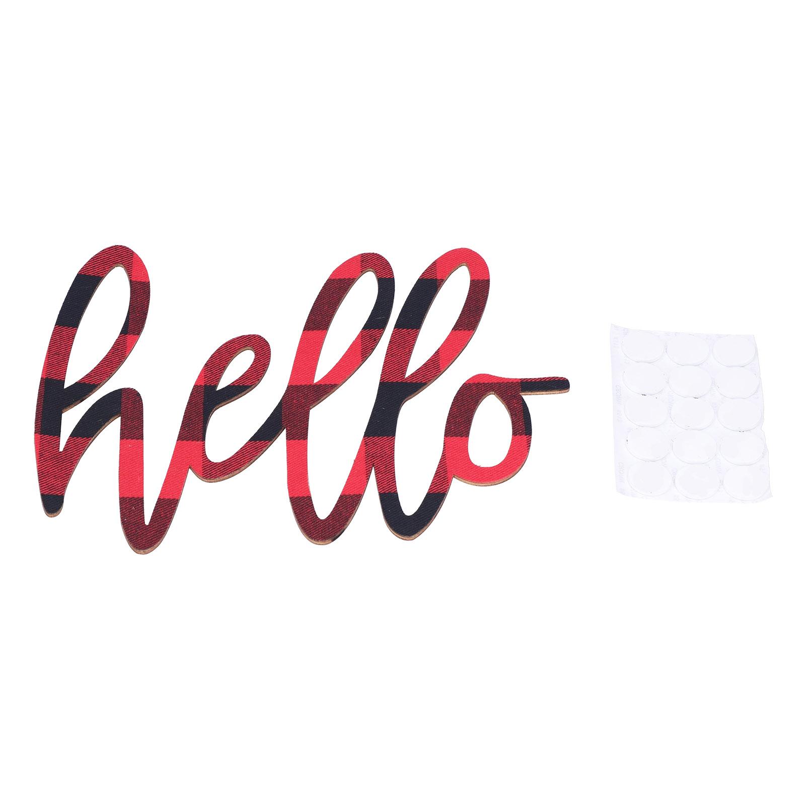 

Christmas Wall Decor Home English Letter Wall Ornament Wooden Wall Decoration for Festival