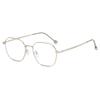New classical personalized square full frame glasses frame high texture metal tide myopia glasses frame HC
