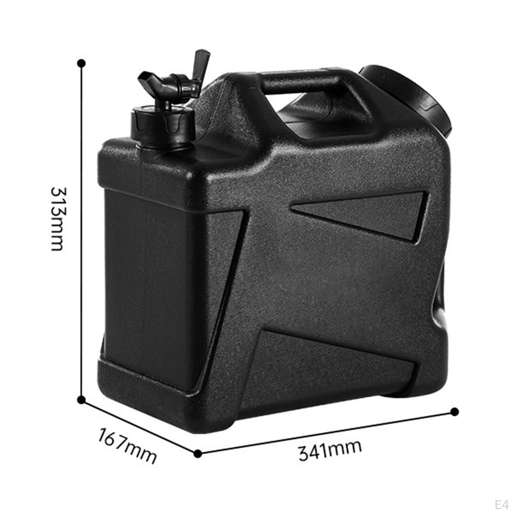 Camping Water Tank Bucket with Faucet PE Portable Convenient Container Storage Jug for