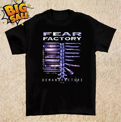 Camiseta de Banda FEAR FACTORY Demanufacture Tallas Completas S-5XL FH886
