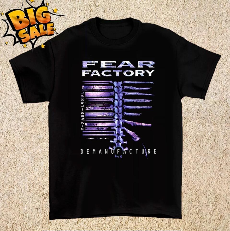 FEAR FACTORY Band Demanufacture Album T Shirt Full Size S-5XL FH886 XXXXL