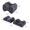 1 Leg & Knee Support Pillow with Straps Pregnant Women's Pillows Medium Anti Slip Falling Pillow Hardness Pillow Detachable Pillow Solid Color Pillow