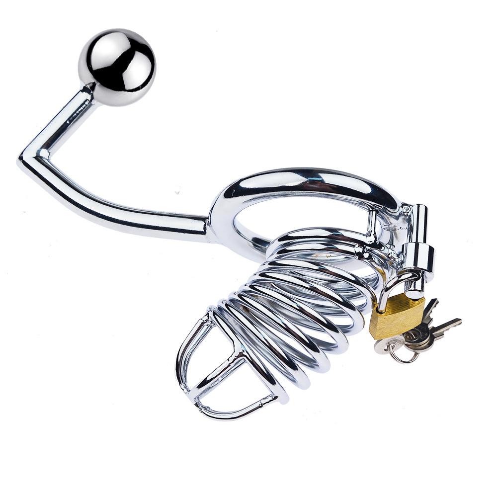 Sex Toy Circle Hook Chastity Lock Set Other Family Planning Products