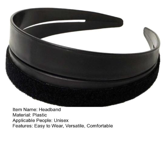 Women Headband Bump-it Up Wide Hair Hoop Adds Volume Natural Lift Hairband Party Lightweight Soft Hair Accessory